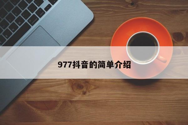 977抖音的简单介绍