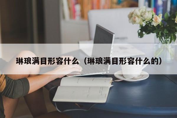 琳琅满目形容什么（琳琅满目形容什么的）