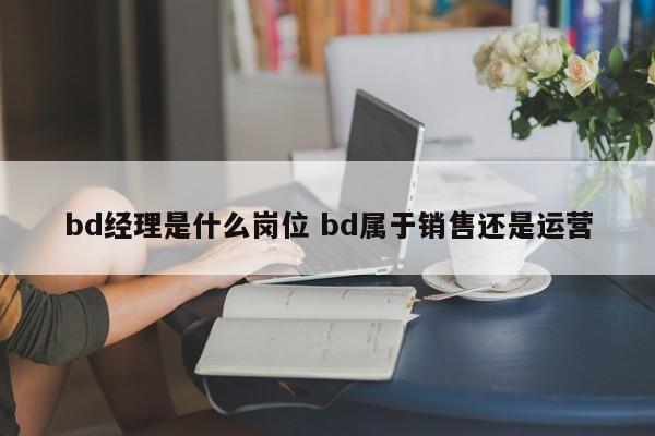 bd经理是什么岗位 bd属于销售还是运营