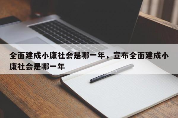 全面建成小康社会是哪一年，宣布全面建成小康社会是哪一年