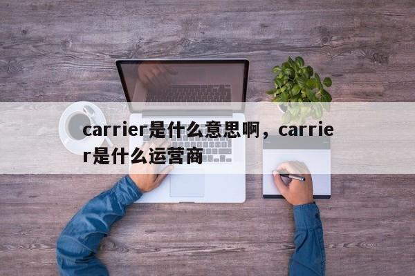 carrier是什么意思啊，carrier是什么运营商