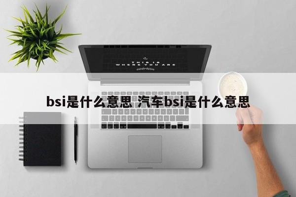 bsi是什么意思 汽车bsi是什么意思