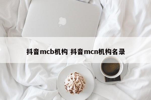 抖音mcb机构 抖音mcn机构名录