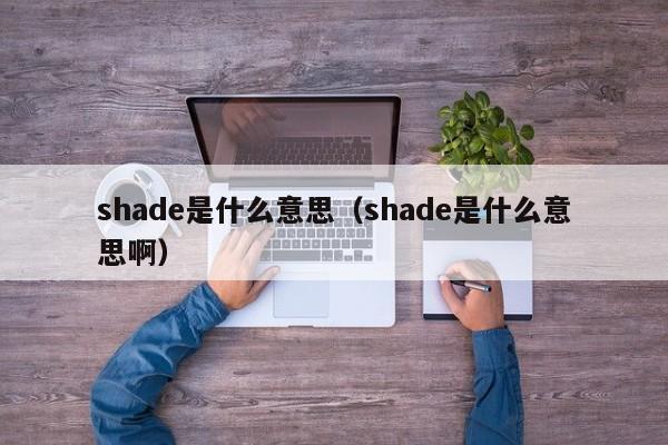 shade是什么意思（shade是什么意思啊）