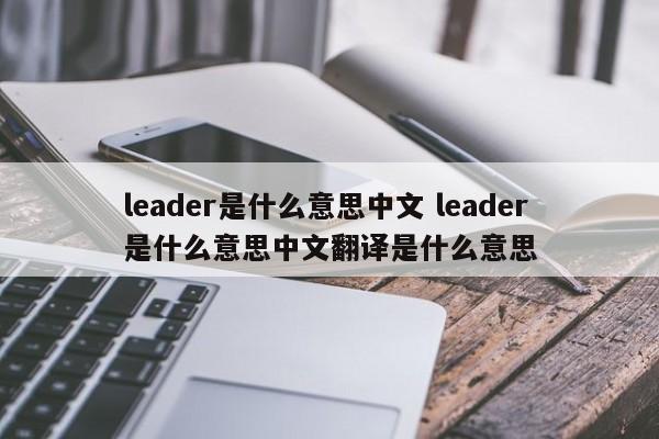 leader是什么意思中文 leader是什么意思中文翻译是什么意思