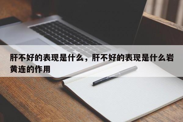 肝不好的表现是什么，肝不好的表现是什么岩黄连的作用