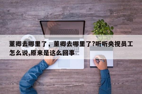 董卿去哪里了，董卿去哪里了?听听央视员工怎么说,原来是这么回事