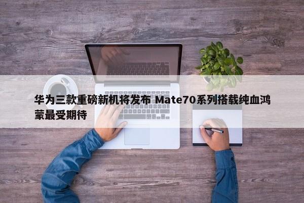 华为三款重磅新机将发布 Mate70系列搭载纯血鸿蒙最受期待