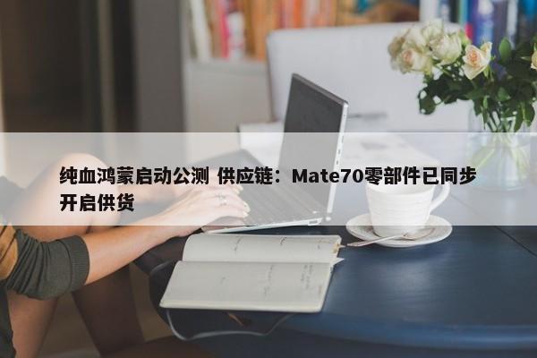 纯血鸿蒙启动公测 供应链：Mate70零部件已同步开启供货