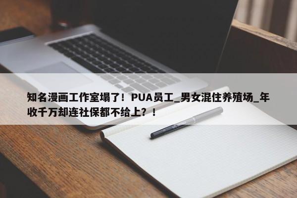 知名漫画工作室塌了！PUA员工_男女混住养殖场_年收千万却连社保都不给上？！