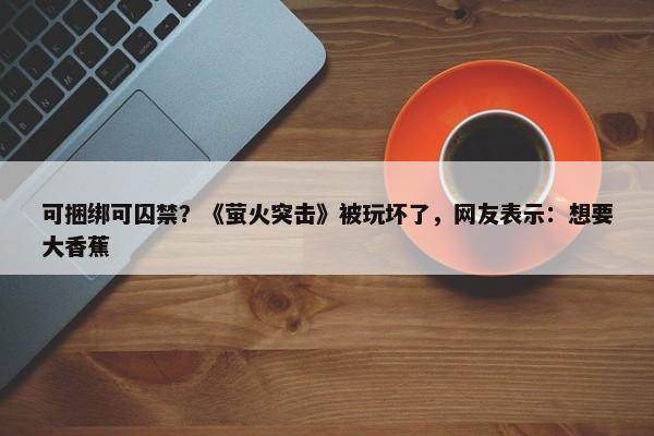 可捆绑可囚禁？《萤火突击》被玩坏了，网友表示：想要大香蕉