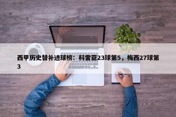 西甲历史替补进球榜：科雷亚23球第5，梅西27球第3