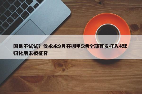 国足不试试？侯永永9月在挪甲5场全部首发打入4球 归化后未被征召