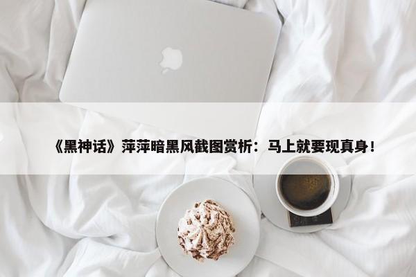 《黑神话》萍萍暗黑风截图赏析：马上就要现真身！