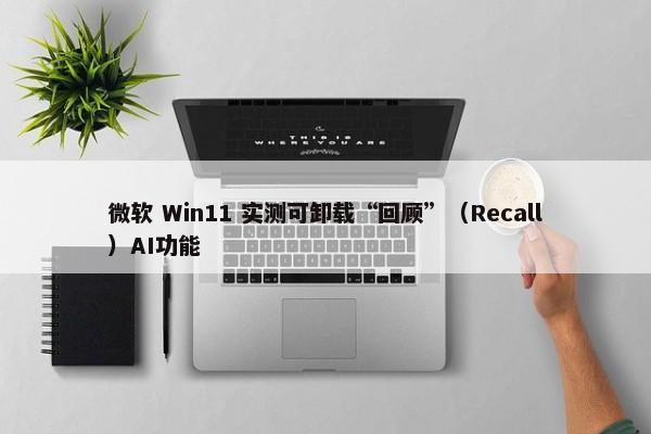 微软 Win11 实测可卸载“回顾”（Recall）AI功能