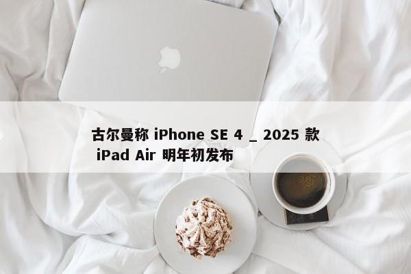 古尔曼称 iPhone SE 4 _ 2025 款 iPad Air 明年初发布