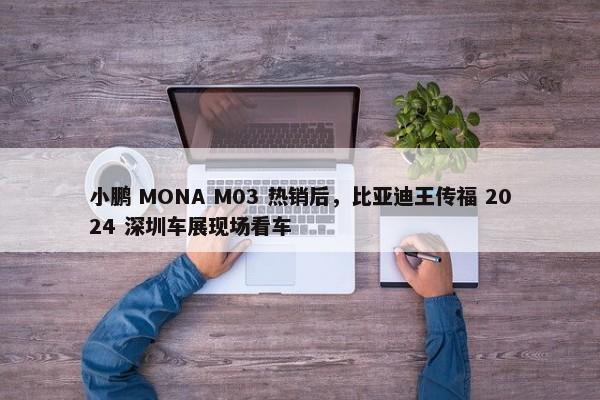 小鹏 MONA M03 热销后，比亚迪王传福 2024 深圳车展现场看车