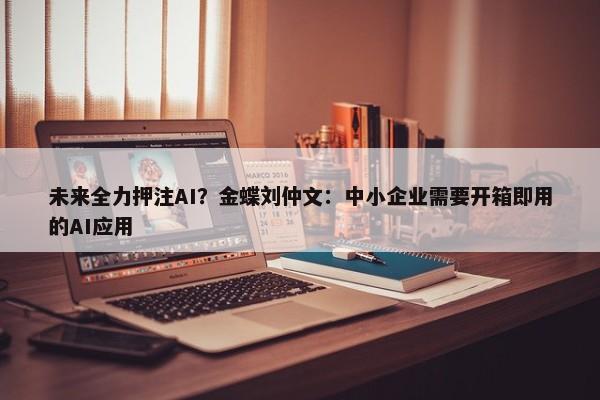 未来全力押注AI？金蝶刘仲文：中小企业需要开箱即用的AI应用