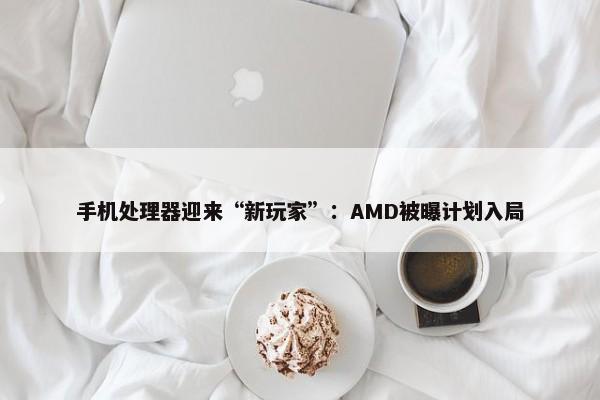 手机处理器迎来“新玩家”：AMD被曝计划入局